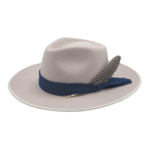 Refined Fedora Hat in Coypu Fur Felt Finish