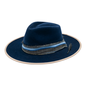 Defined Brim Coypu Fur Felt Fedora Hat for Everyday