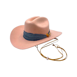 Distinctive Wool Felt Hat with Clean Profile