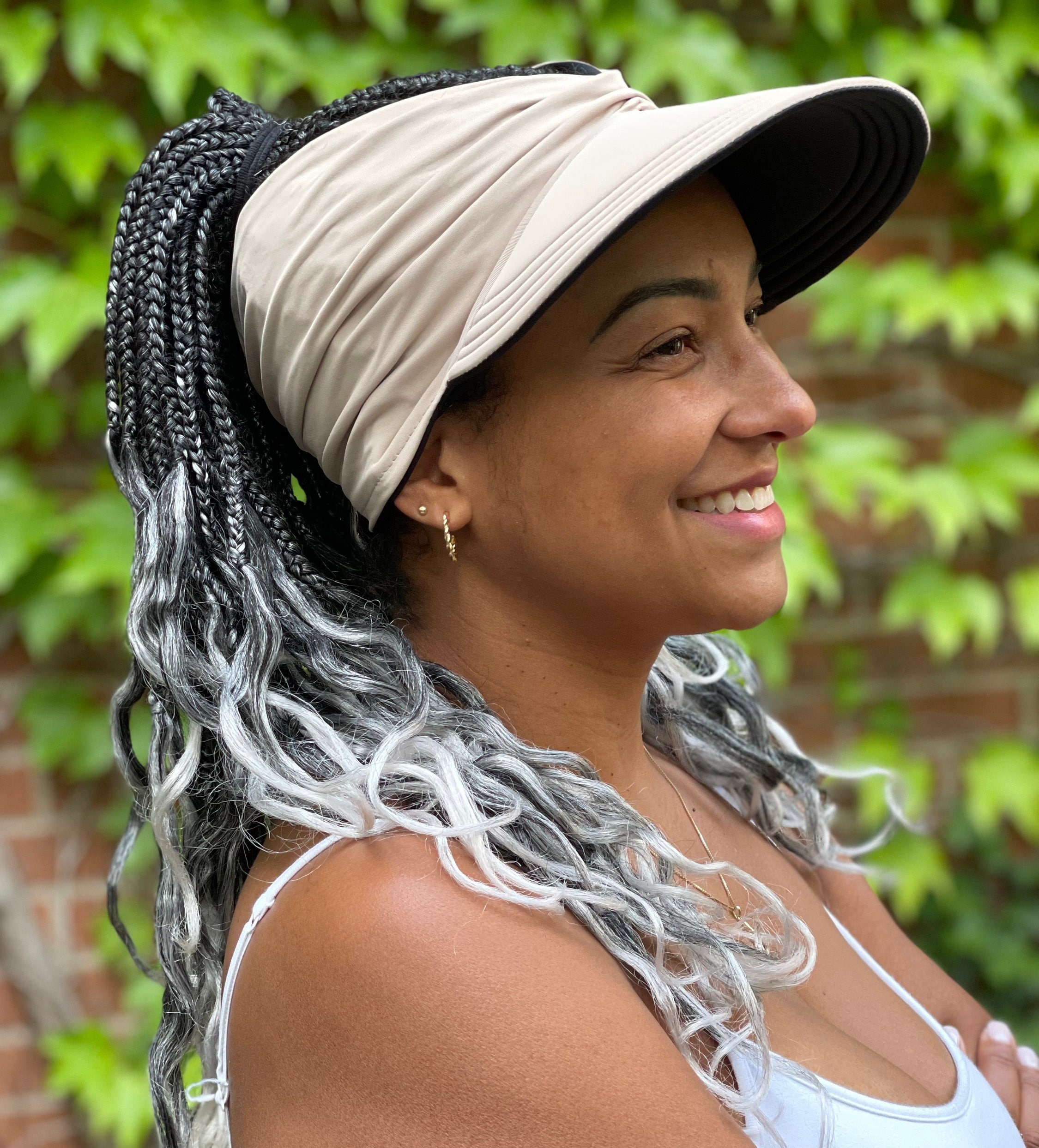 Reversible Beach Visor Hat: - Image 6