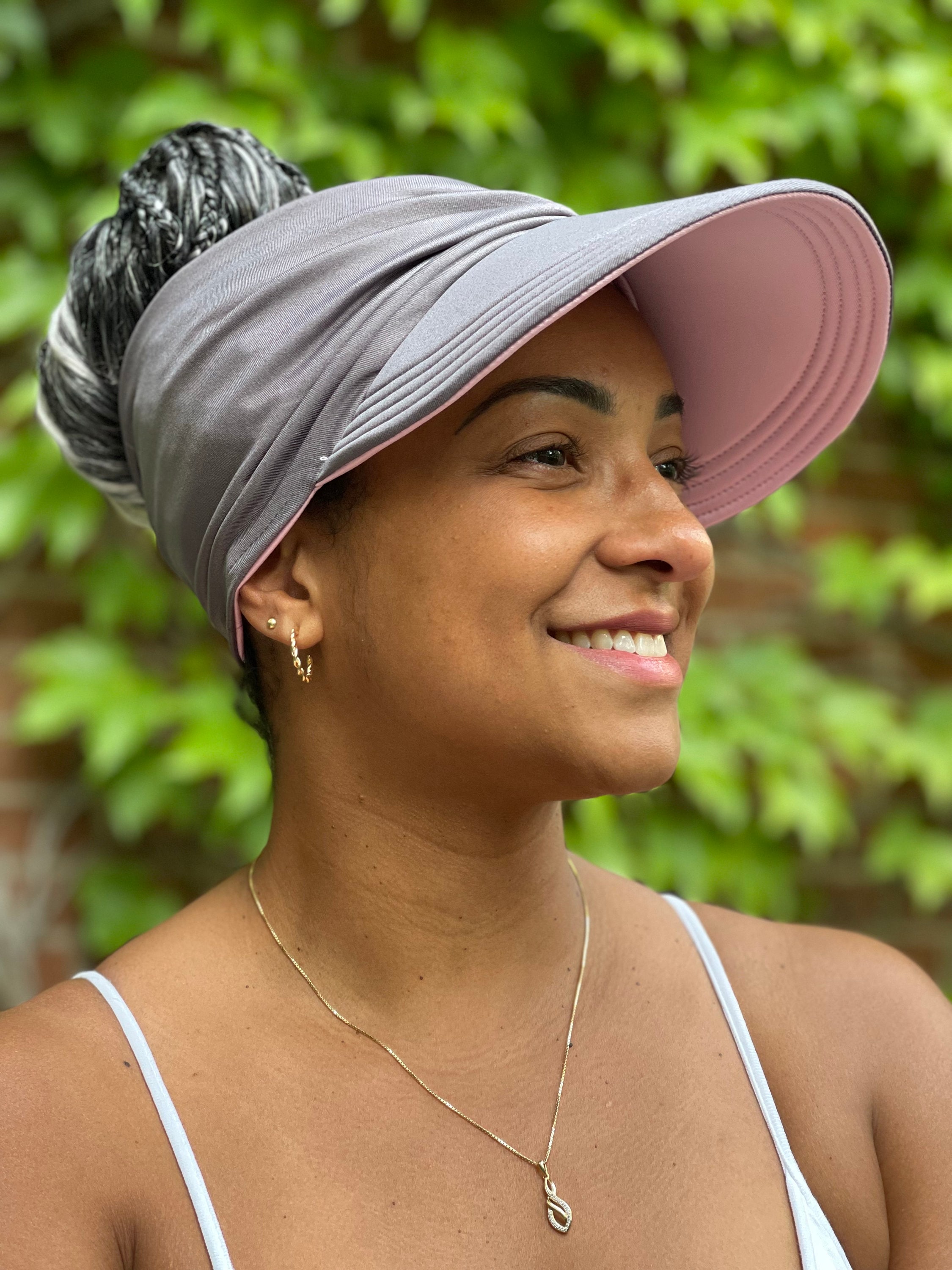 Reversible Beach Visor Hat: - Image 7