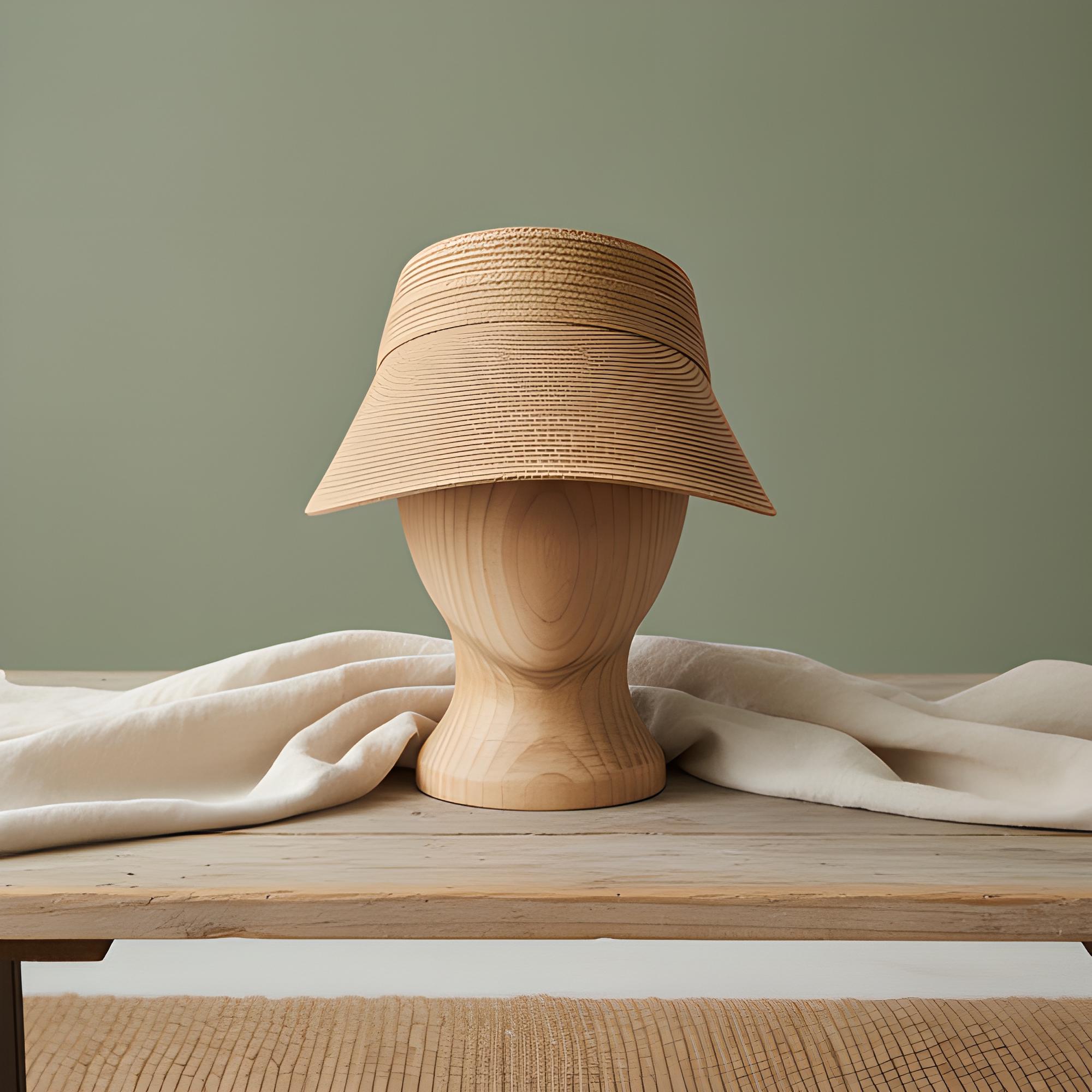 Rollable Raffia Straw Sun Visor with Adjustable Fit - Image 10